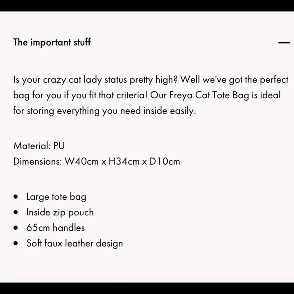 Frey’s Cat Tote Bag - Picture 3 of 4
